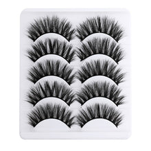 Load image into Gallery viewer, 5 pairs 5D Mink Eyelashes Natural Soft Eyelashes Extension