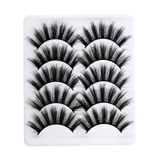 Load image into Gallery viewer, 5 pairs 5D Mink Eyelashes Natural Soft Eyelashes Extension