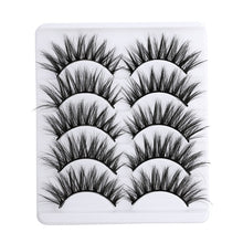 Load image into Gallery viewer, 5 pairs 5D Mink Eyelashes Natural Soft Eyelashes Extension