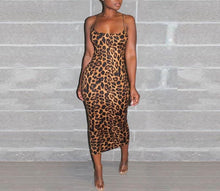 Load image into Gallery viewer, Sexy Print Midi Dress