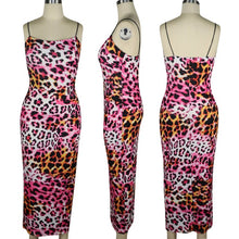Load image into Gallery viewer, Sexy Print Midi Dress