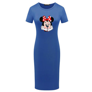 Cartoon Slim Bodycon Dress