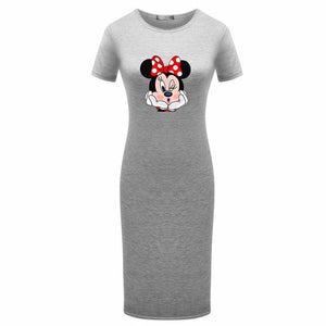 Cartoon Slim Bodycon Dress