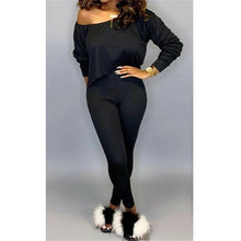 Load image into Gallery viewer, Two-pieces Off Shoulder Playsuits