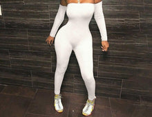 Load image into Gallery viewer, Off Shoulder Playsuit
